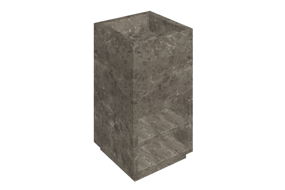 Cube Washbasin Shelf 50