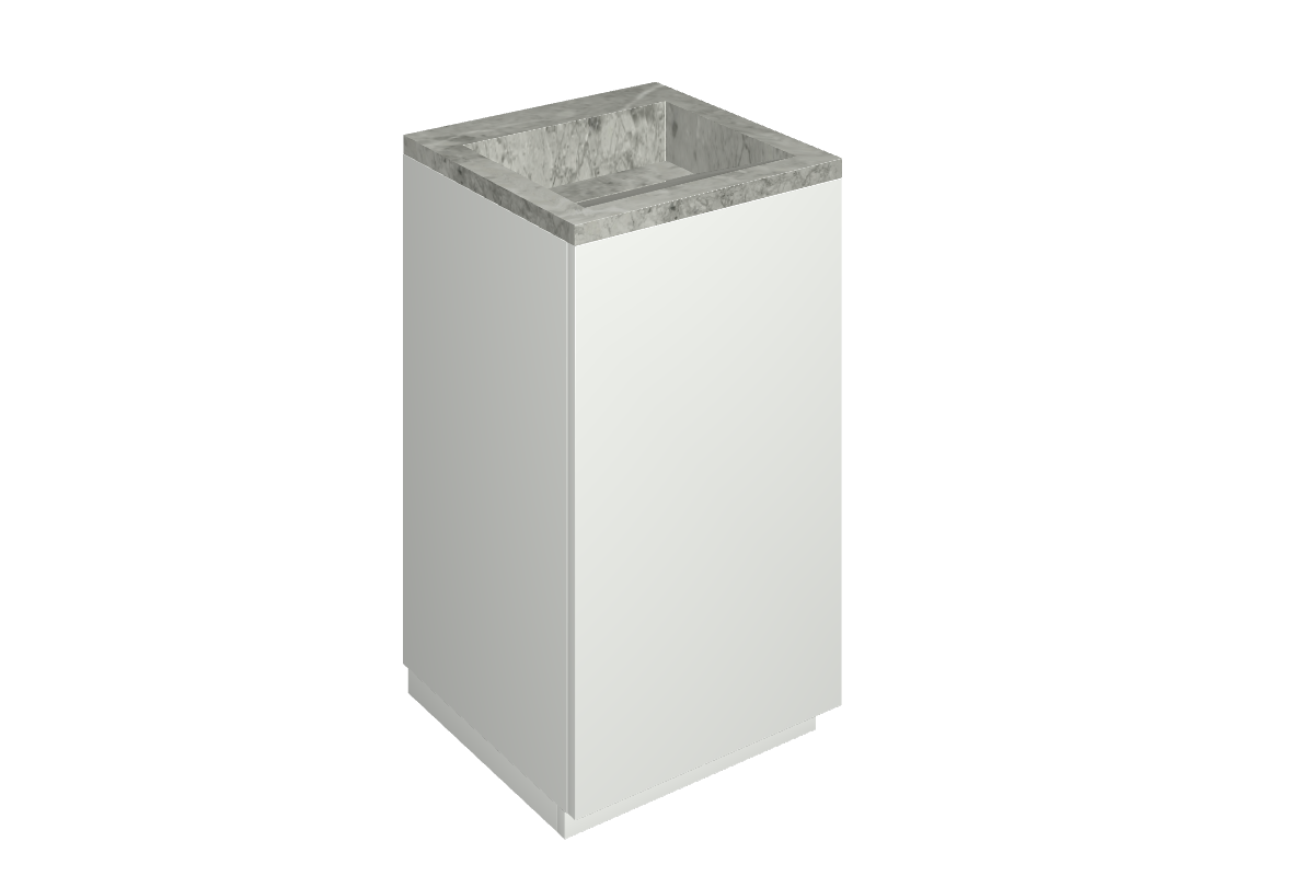 Cube Air Washbasin 50 White